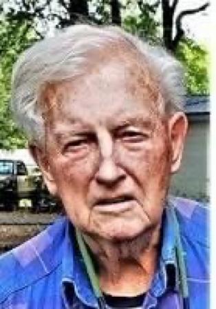 Photo Bobby J. Kemp Sr. approximately 80 years old wearing a blue shirt